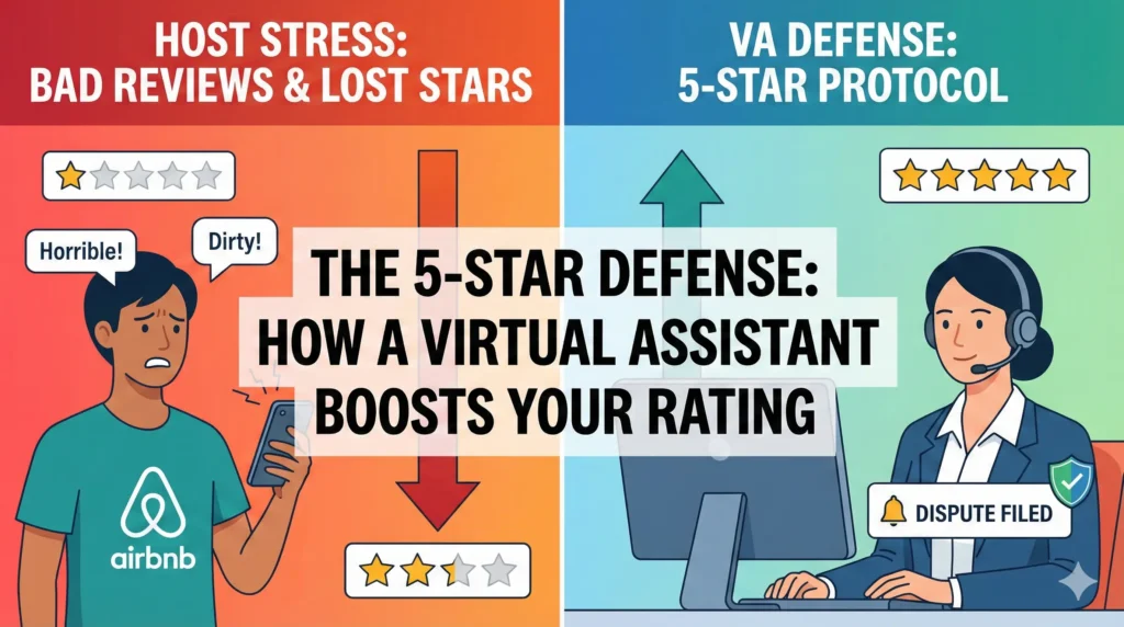 The 5-Star Defense How a Virtual Assistant Disputes Bad Reviews and Boosts Your Rating
