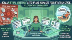 How a Virtual Assistant Sets Up and Manages Your STR Tech Stack