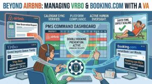 Beyond Airbnb: Managing Vrbo and Booking.com with a Virtual Assistant