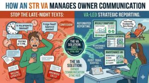 Stop the Late-Night Texts: How an STR VA Manages Owner Communication