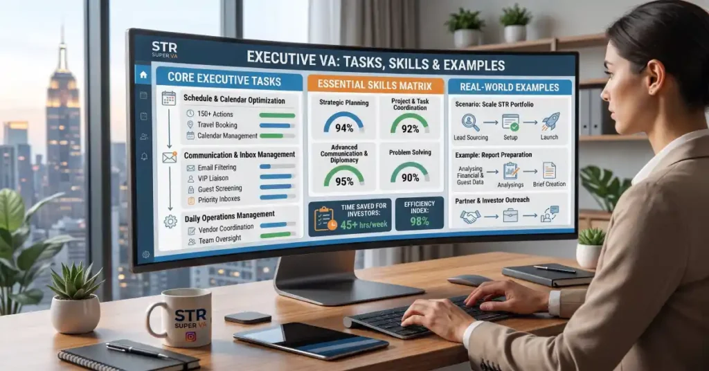 What Does an Executive Virtual Assistant Do? Tasks, Skills, and Examples